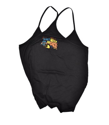  Top Gone Surfing Strap Vest Black