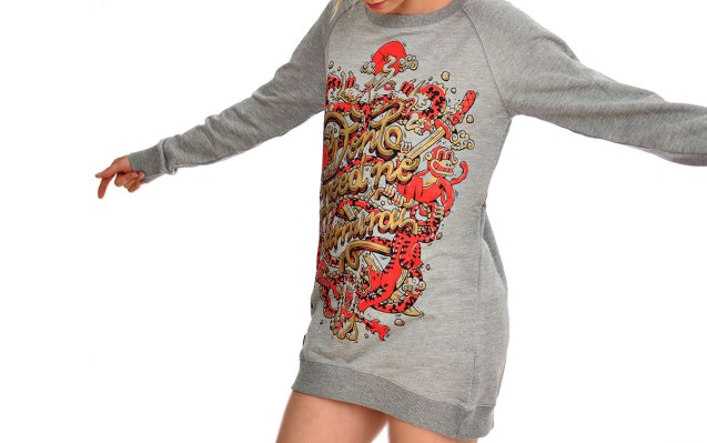  Wild Vibes Sweatshirt Grey