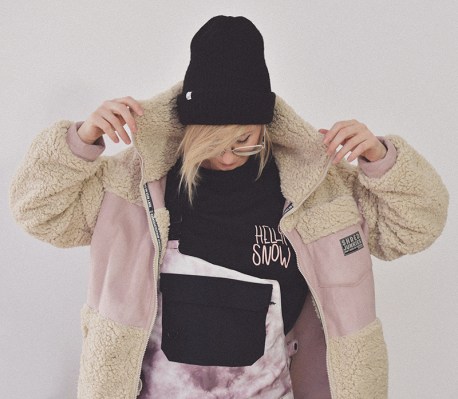 Teddy Lamy Pastel Pink Fleece 