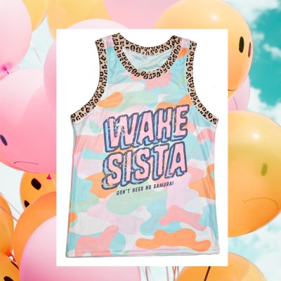WAKESISTA MESH TANK TOP