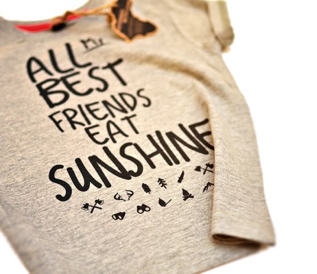 T-SHIRT EAT SUNSHINE