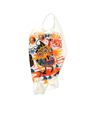 Top Gone Surfing Strap Vest White